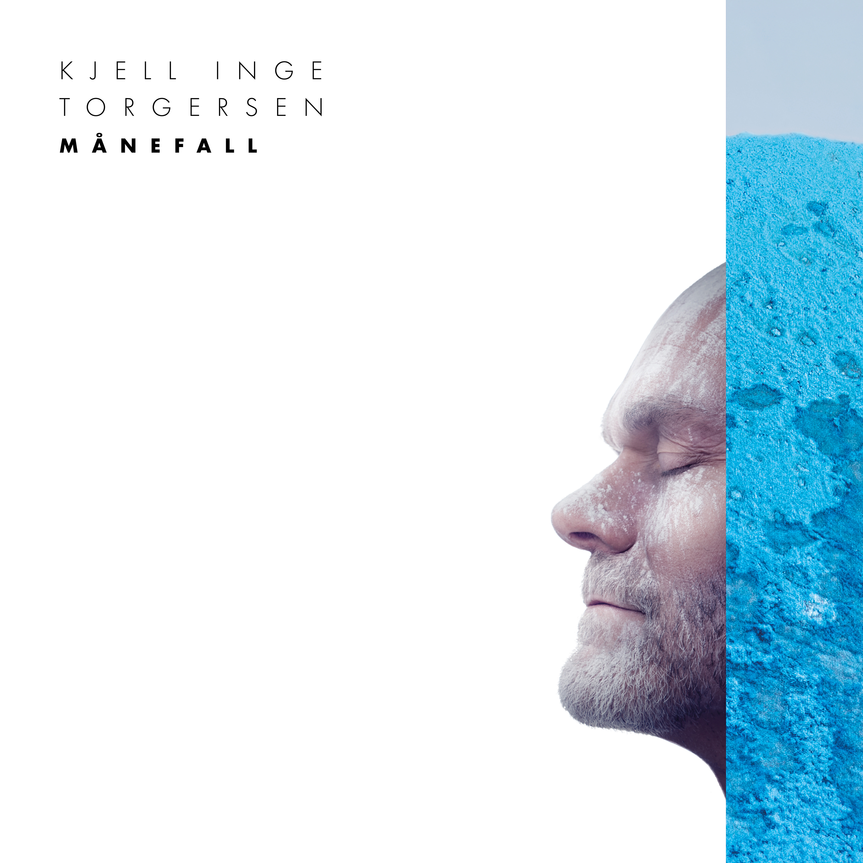 Omslag til singel "Månefall". Design: Kjell D. Ramsdal. Foto: Stig Håvard Dirdal