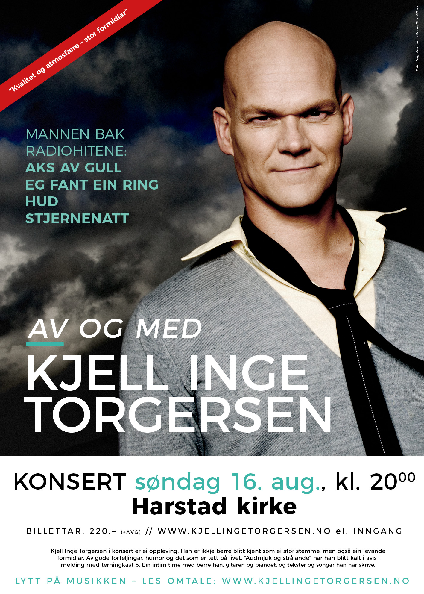 Plakat Kjell Inge Torgersen i Harstad
