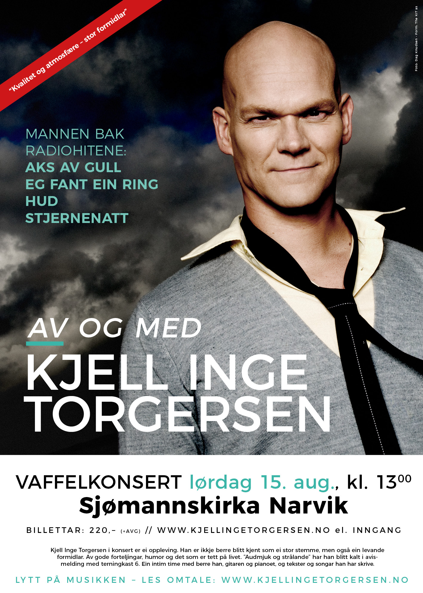 Plakat for konsert i Narvik