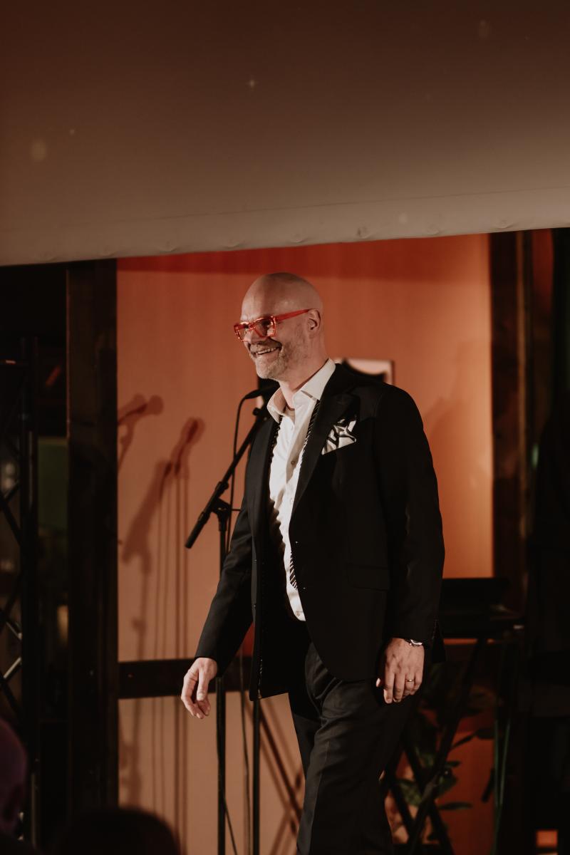 Kjell Inge som konferansier